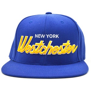 Image of Westchester NY ROYAL BLUE & YELLOW SNAPBACK