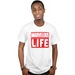 Image of Marvelous Life White Tee (UNISEX)