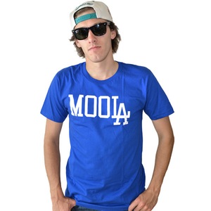 Image of MOOLA Royal Blue Tee (UNISEX) LIMITED EDITION!