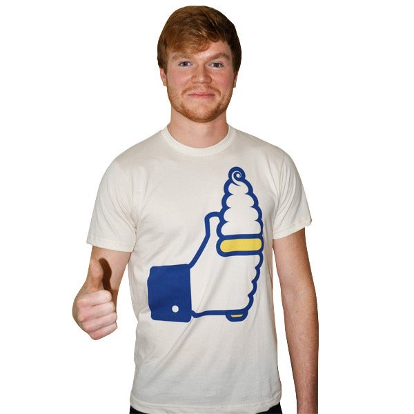 Image of I "Like" Ice Cream Tee (Unisex) Limited Edition!